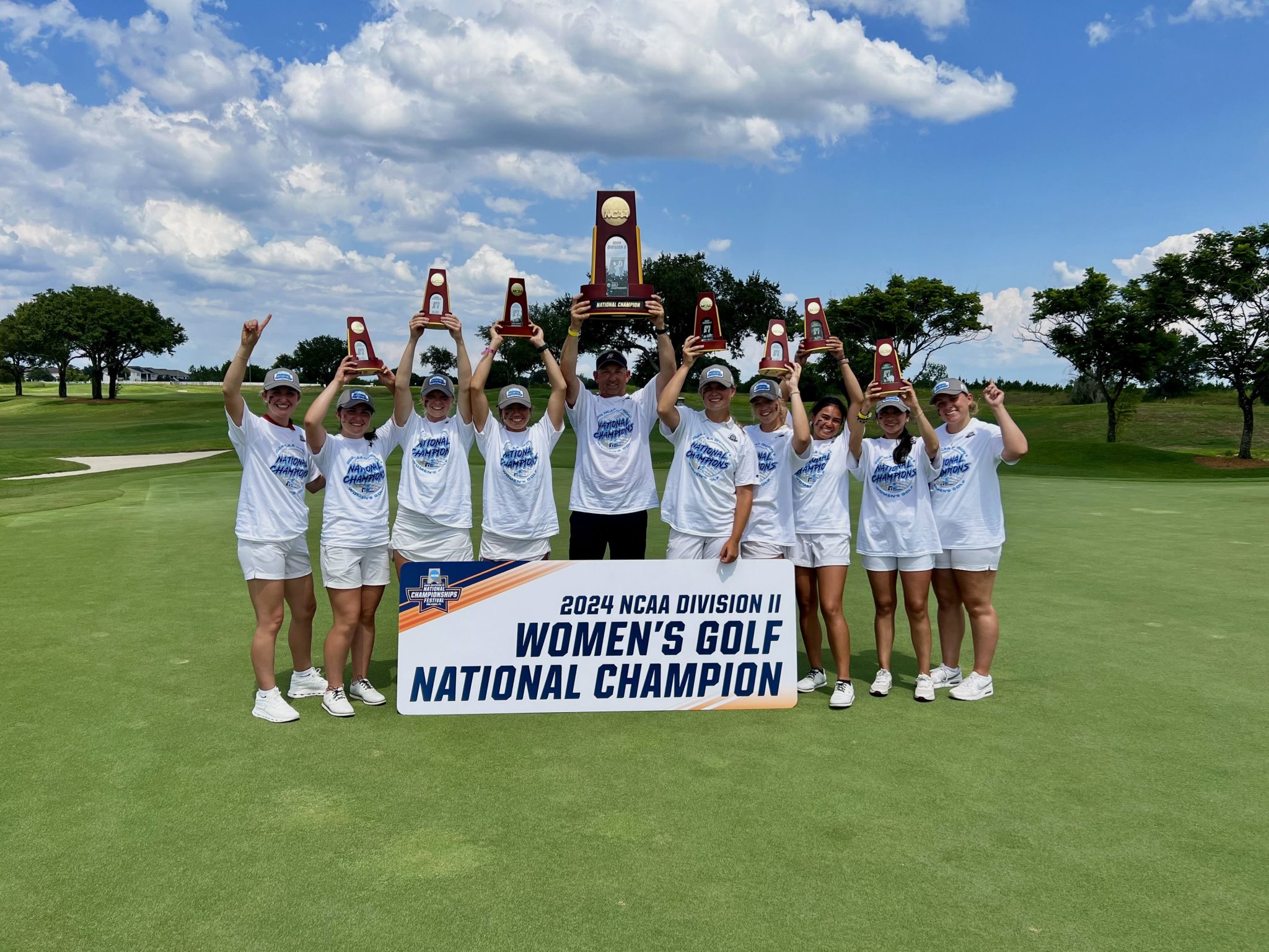 Women’s golf are the 2024 National Champions The Reflector