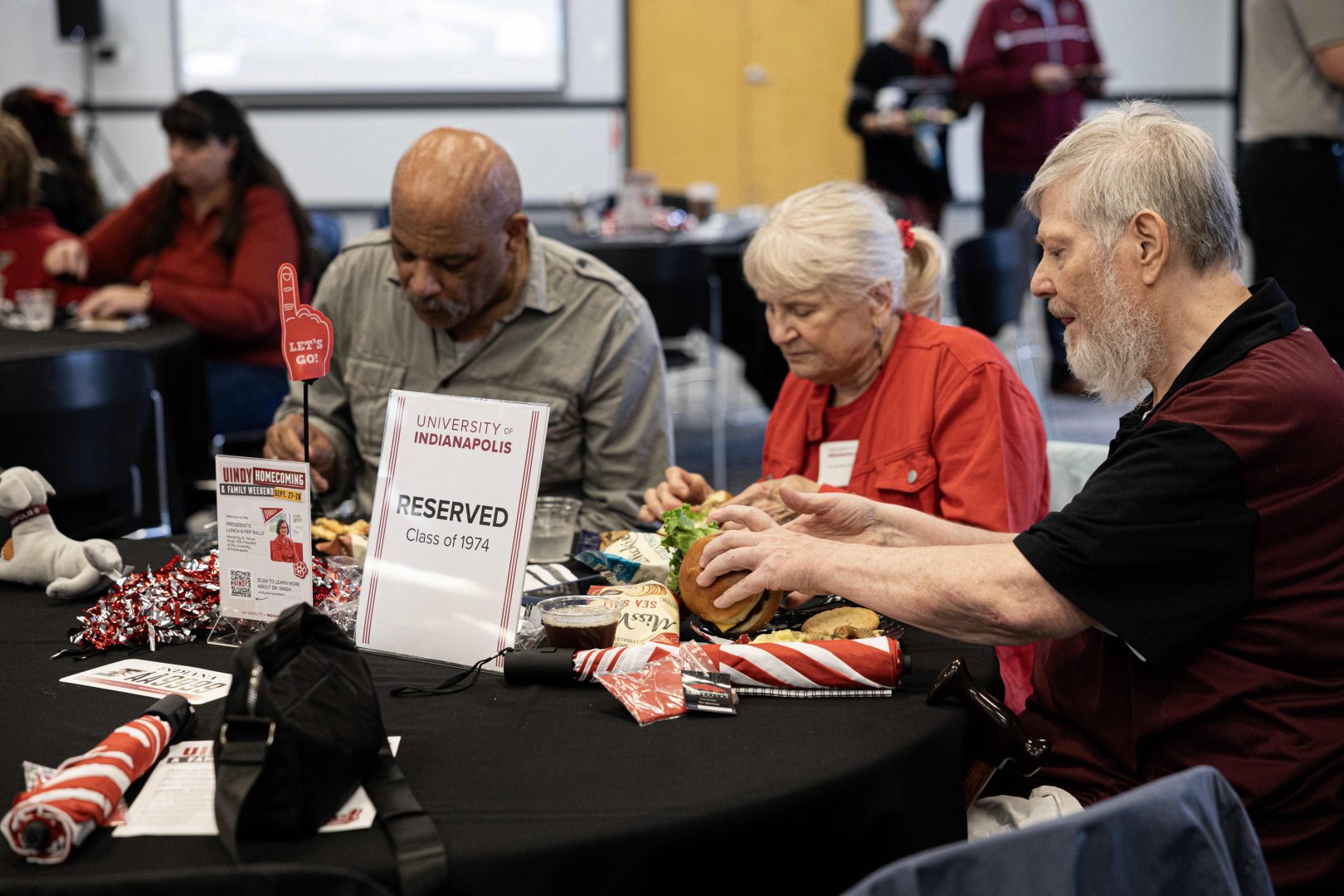 50 years alumni at luncheon