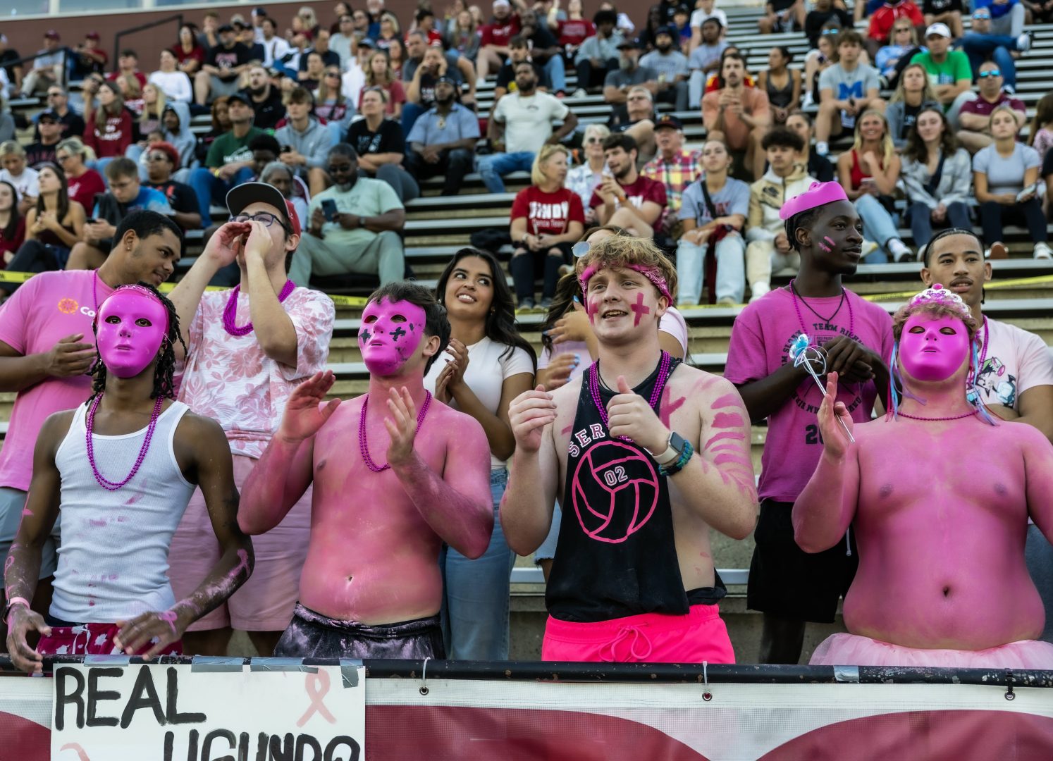 Student section at UIndy