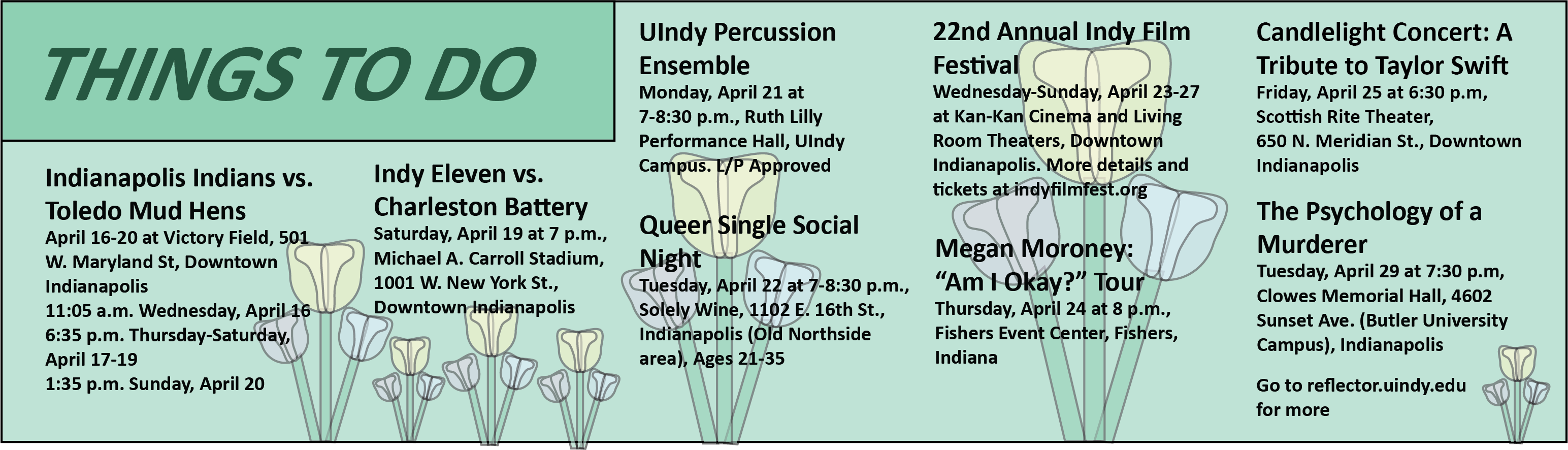 Things to Do 4/16