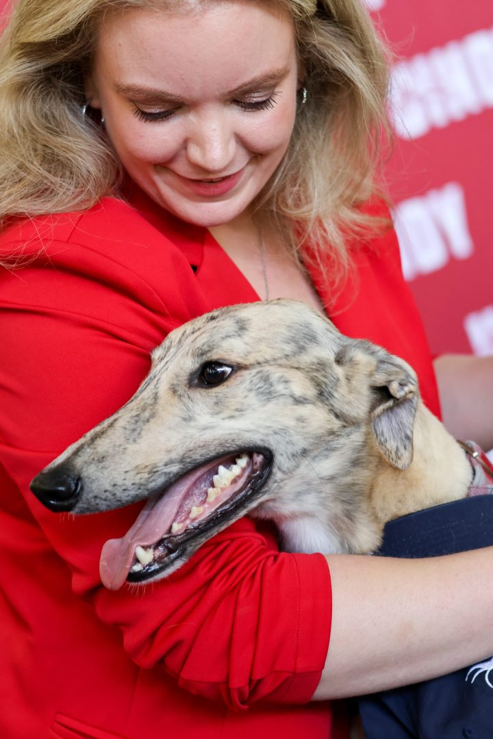 Coran Sigman holds Grady II