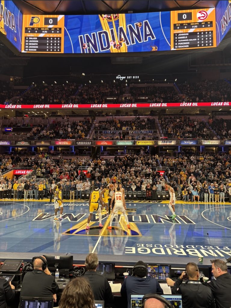 Gainbridge Fieldhouse, home of the Indiana Pacers