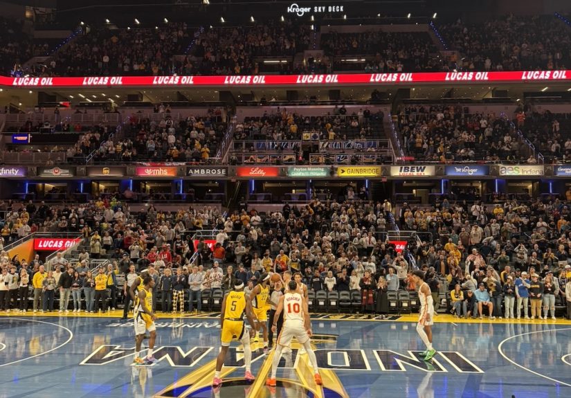 Gainbridge Fieldhouse, home of the Indiana Pacers