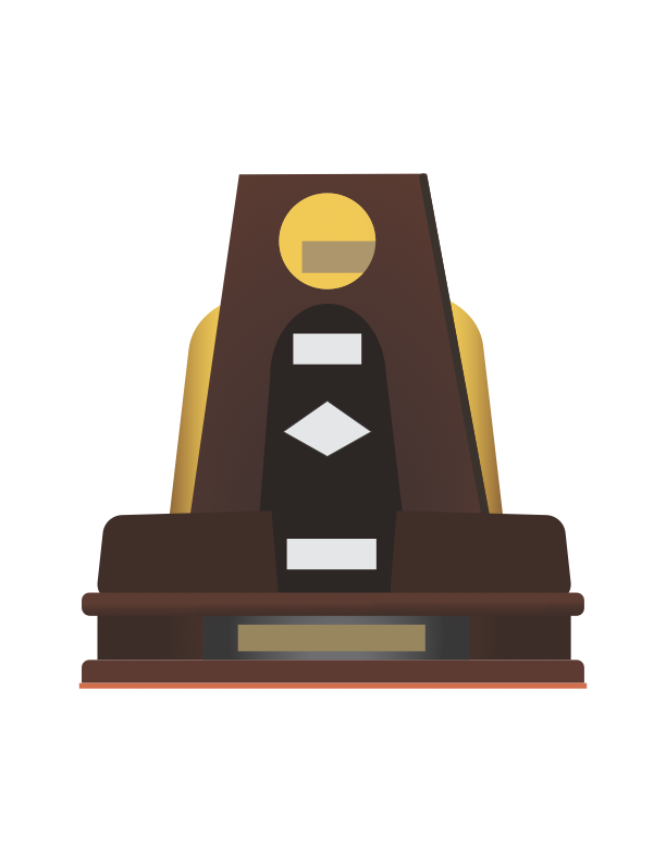 March madness trophy graphic