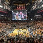 Little Caesars Arena, home of the Detroit Pistons, also a host site for March Madness.
