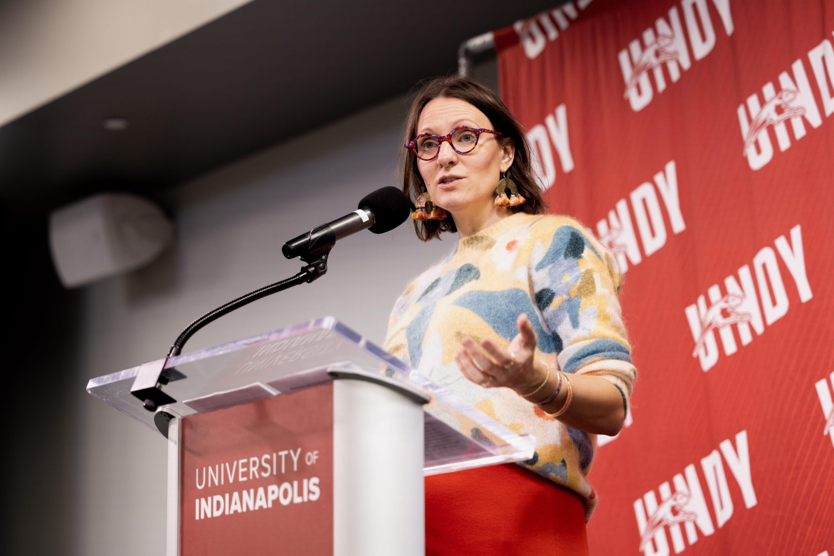 Hillary McBride at Showers Lecture Series