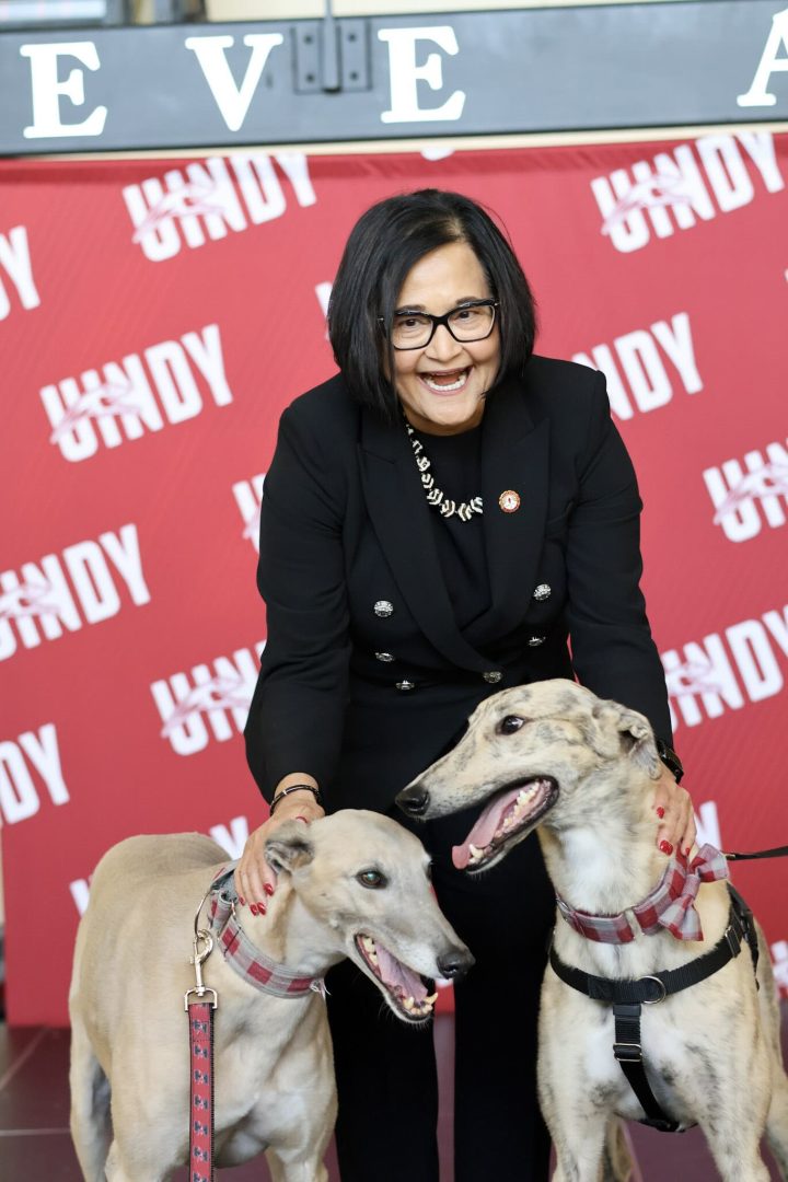 Dr. Singh with Grady I and Grady II
