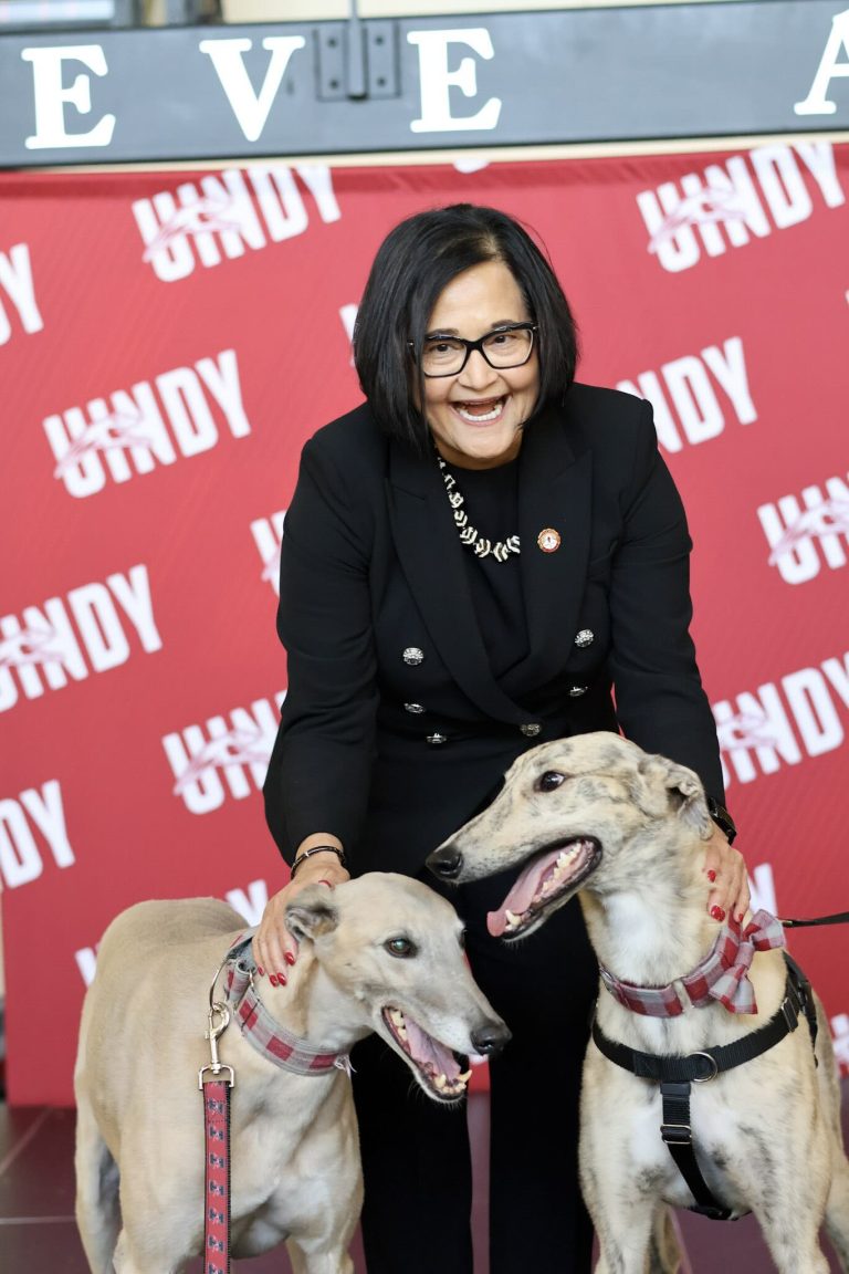 Dr. Singh with Grady I and Grady II